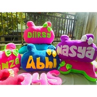 Name Pillows, Cat Pillows, Custom Pillows ,Kado