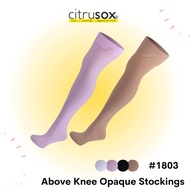 CITRUSOX Opaque Above Knee 100-denier stretchable Stockings (Free Size) #1803