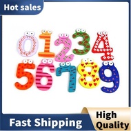 Funky Fun Colorful Magnetic Numbers Wooden Fridge Magnets Kids Educational toys