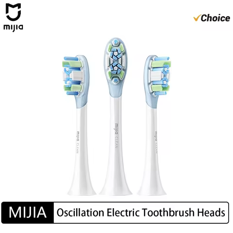 Original MIJIA Oscillation Electric Toothbrush Replacement Heads (Clean) 3 Pcs Sonic Sweep Electric 
