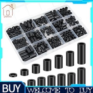 Nylon Spacers, Plastic Spacers Washers Assortment Kit 345 Pcs Electrical Outlet Screw Spacers, M3  B