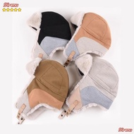 SIRENUZV Russian Bomber Cap, Earflap Design Waterproof Ski Hat, Vintage Russian Style Warm Windproof