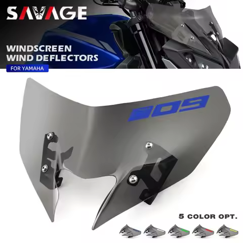 Windscreen For YAMAHA MT-09/SP FZ-09 2017-2020 18 19 Windshield Pare-brise Motorcycle Wind Deflector