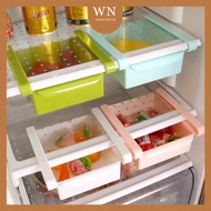 Kitchen Freezer Fridge Refrigerator Slide Space Saver Organizer Storage Box Rack Shelf Holder Drain Basket Table Drawer