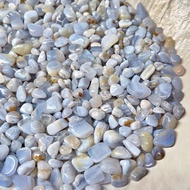 100 pieces of Blue Agate stone - Natural green Agate stone