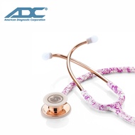 ADC ADSCOPE LE 608 Stethoscope Adult 30",Hibiscus Rose Gold W - ADC 608HBRGW