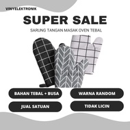 Heat Resistant Thick Oven Cooking Gloves/Oven Hand Gloves Baking Microwave/Oven Gloves