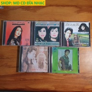 [MDCD] Bộ 5 CD Phôi Phono Nhạc Vàng Tuyển Chọn Chế Linh - Hương Lan - Thanh Tuyền - Phương Dung
