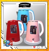 Ấm Siêu Tốc Thái Lan Jiplai 2.5L - 2 Lớp Sôi Nhanh Tiết Kiệm Điện