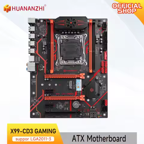 HUANANZHI X99 CD3 LGA 2011-3 XEON X99 Motherboard support Intel E5 2696 2678 2676 2673 2666 V3 DDR3 