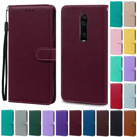 Mi 9T Case For Xiaomi Mi 9T Pro Case Luxury Leather Wallet Flip Case For Xiaomi Mi 9T Mi9t Cover Coq