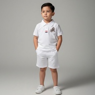 Boys' short suit ages 1-6 years fashion POLO shirt