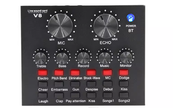 V8 sound card mobile computer singing live