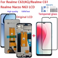 6.74" LCD For Realme C63(4G)/Realme C61 Realme Narzo N63 Touchscreen Inner Screen LCD With Frame