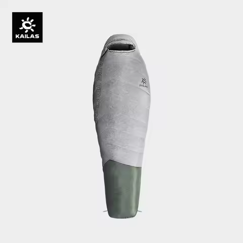 KAILAS Trekking Light 500 Winter Thermal Goose Down 800PF Adults Mummy Style Sleeping Bag With Therm
