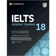 Cambridge IELTS 18 General Training Authentic Practice Tests + Answers (with audio)