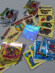 80年代食玩 零食貼紙 格鬥王 銀魔 仙魔大戰