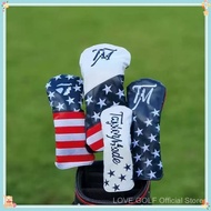 Golf Headcover Golf Club Cover Golf Head Cover Men Women Red White Universal Driver Fairway Iron Put