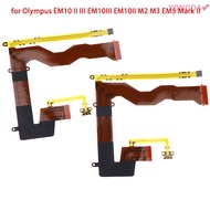 YONGDA💕 1 2ชิ้นใหม่สำหรับ Olympus EM10II M2 M3 EM5 Mark II EM5II หน้าจอ LCD สายเฟล็กซ์ชิ้นส่วนกล้องด