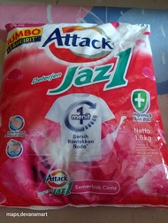 Detergen bubuk attack jumbo 16 kg/ attack jumbo softner 15 kg
