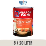 Nippon Paint Vinilex 5000 5L / 20L [Chat With Us For Colours]