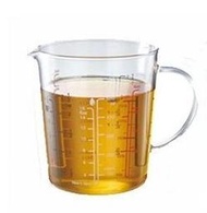 晴天咖啡☼ GLASS HOUSE 刻度料理杯 500ml 多種標示刻度 耐熱玻璃 量杯 水油米鹽糖麵粉 調酒杯 微波