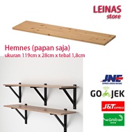 SOLID HEMNE Wood Shelf Board Wall Shelf/ Shelf/ Shelf/