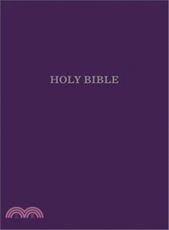 4914.Holy Bible ─ King James Version, Purple, Leatherflex, Gift &amp; Award , Red Letter Edition