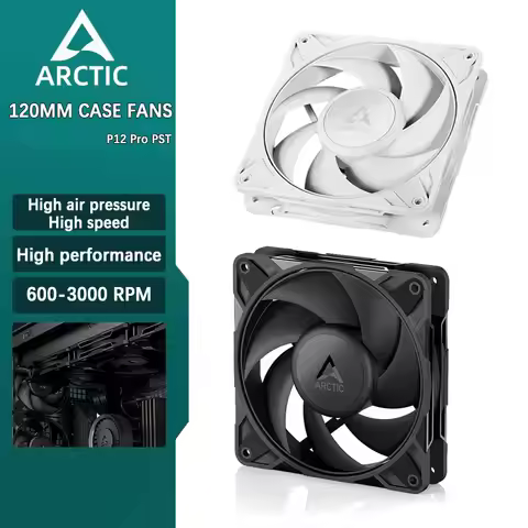 ARCTIC P12 Pro PST Computer Desktop 12cm High Pressure Case Fan Large Airflow PWM Temperature Contro