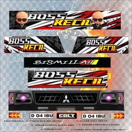 STIKER MINIATUR MOBIL PICKUP L300
