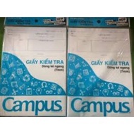 Campus test paper with horizontal lines - customer