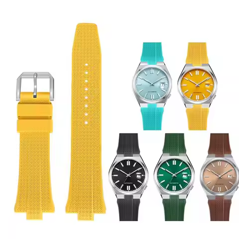 Advanced For Citizen TSUYOSA Collection NJ0150 NJ0151ME Silicone Watchbands Men Women Bracelet FKM F