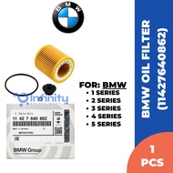 BMW Oil Filter For BMW 1 Series/ 2 Series/ 3 Series/ 4 Series/ 5 Series (11427640862)