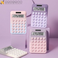 CORDELL Solar Desktop Calculator, creative Candy Color 12 Digits Calculator, Desktop Calculator High