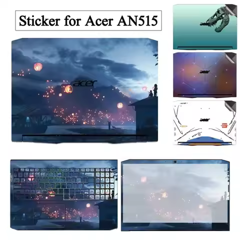 Laptop Painted Stickers for Acer Nitro 5 AN515-44/AN515-43/AN515-57/AN515-56/AN517-52/AN517-51/AN515