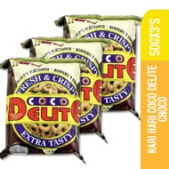 HARI HARI COCO DELITE CHOCO CRACKER 巧克力虾饼 KEROPOK PERISA KOKO 50GX3'S 9556819839900