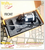 HUB FREE HUB FRONT DEPAN MTB STRUMMER HM 380 HITAM PUTIH 32H 9x100mm Sepeda MTB BMX