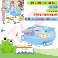 TCZ Bộ đồ chơi 4 con ếch ăn kẹo hungry fogs siêu vui nhộn ếch gắp bi màu sắc bắt mắt đồ chơi vận độn