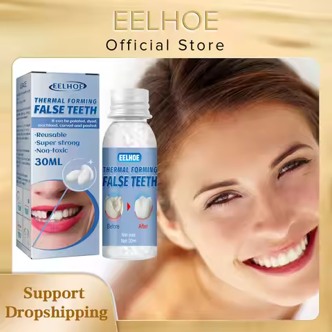 EELHOE Resin False Teeth Solid Gums Modification of Temporary Filling Materials Restorative Dentistr