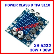xh-a232 tpa3110 class d power amplifier 2x30w tpa 3110 xha 232