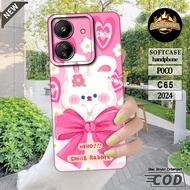 HP Xiaomi Softcase poco C65 Casing Latestpoco C65 4G 2024 Softcase Casing Silicone Case Cheaphp