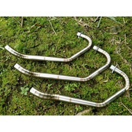 Patent exhaust neck Tiger megapro gl cb100 vixion etc.