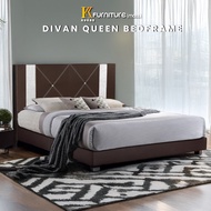 Katil Queen Modern Queen Divan Murah Bed Frame Tilam Mattress Ikea Bed Room Furniture Perabot Bilik 