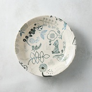 日本小倉陶器｜輕量咖哩盤 - 散步小熊(21.7cm)