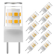 P.K.YO-10pack G8 Led Bulb 3W Equivalent 20W-25W Halogen Bulb for Under Cabinet Light Puck Light Bulb