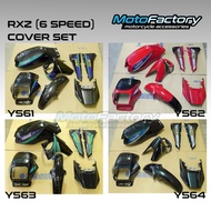 (READY STOCK)YAMAHA RXZ 6speed COVER SET WITH TANK [5] #STICKER TANAM