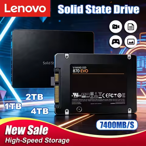 Lenovo Solid State Disk SSD 870 EVO 1TB2TB4TB Internal HDD Hard Drive Sata3 2.5 Inch For Laptop Micr