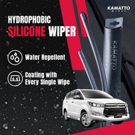 Kamatto Wiper Toyota Innova (2016-Present) Hydrophobic Silicone Water Repelling Coating