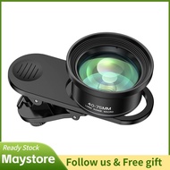 maystoree-my 10X Universal Smartphone Macro Lens 4K Ultra High Definition Phone Camera with Clip Com