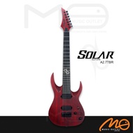 Solar A2.7 7 String Electric Guitar Trans Blood Red Matte (Pre-Owned)